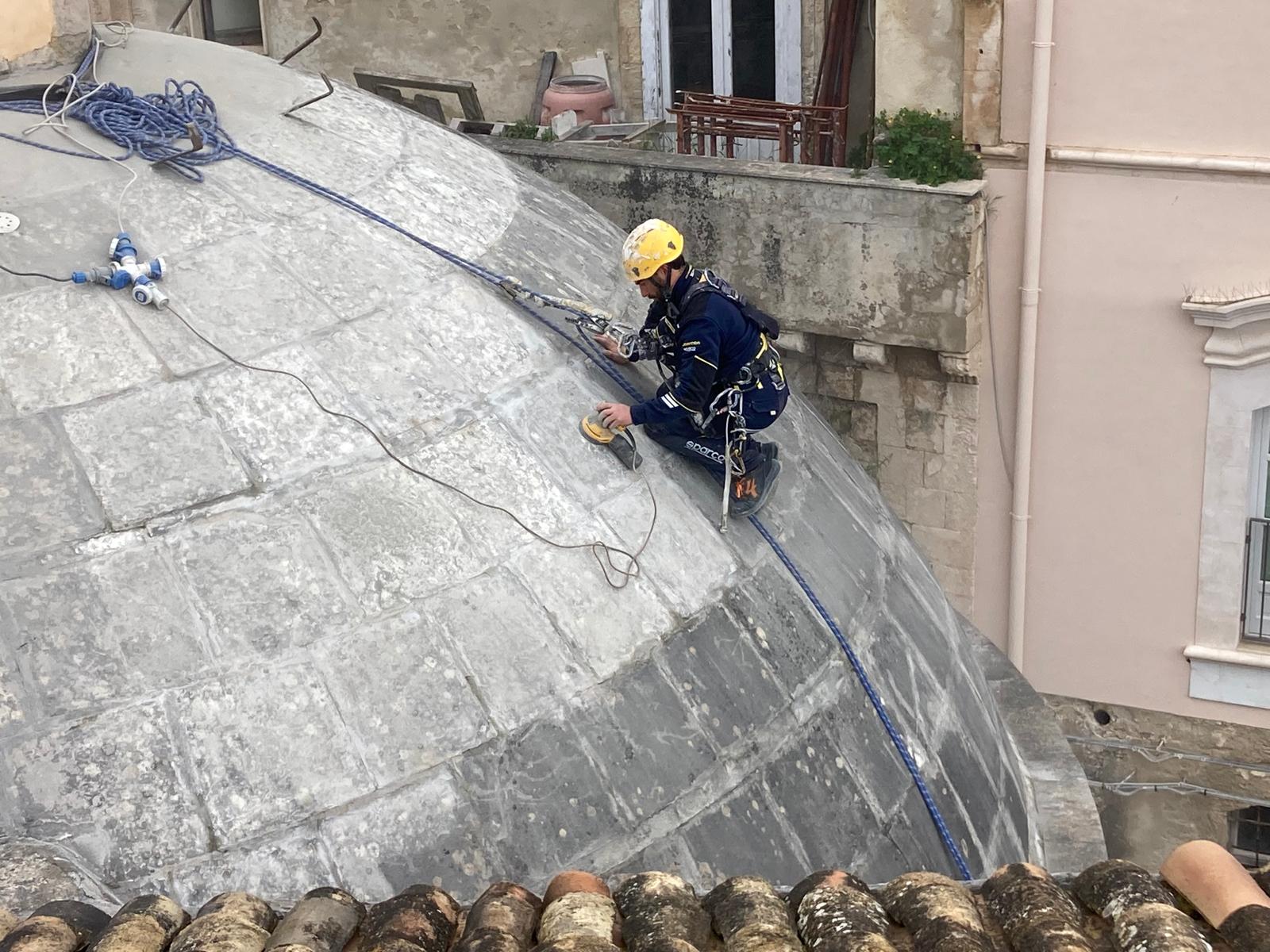 Conclusi i lavori di ripristino del tetto della Chiesa Madre San Giorgio a Modica