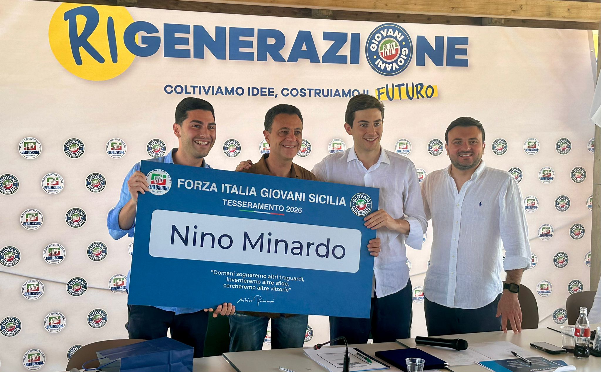 Forza Italia incontra i giovani di “Rigenerazione” per un confronto sul futuro della Sicilia