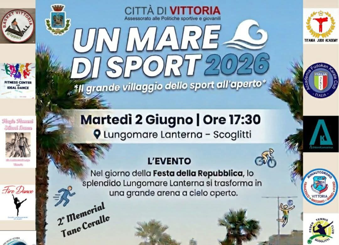 Scoglitti chiude il lungomare e lo trasforma in una gigantesca arena dello sport
