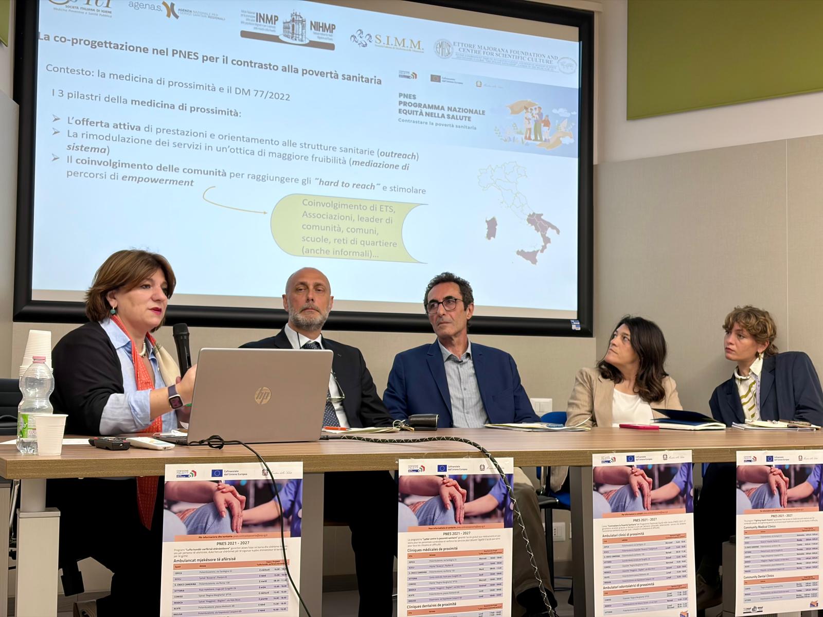 Ragusa: Contrasto povertà sanitaria, tavolo di co-progettazione con INMP, ETS e Comuni