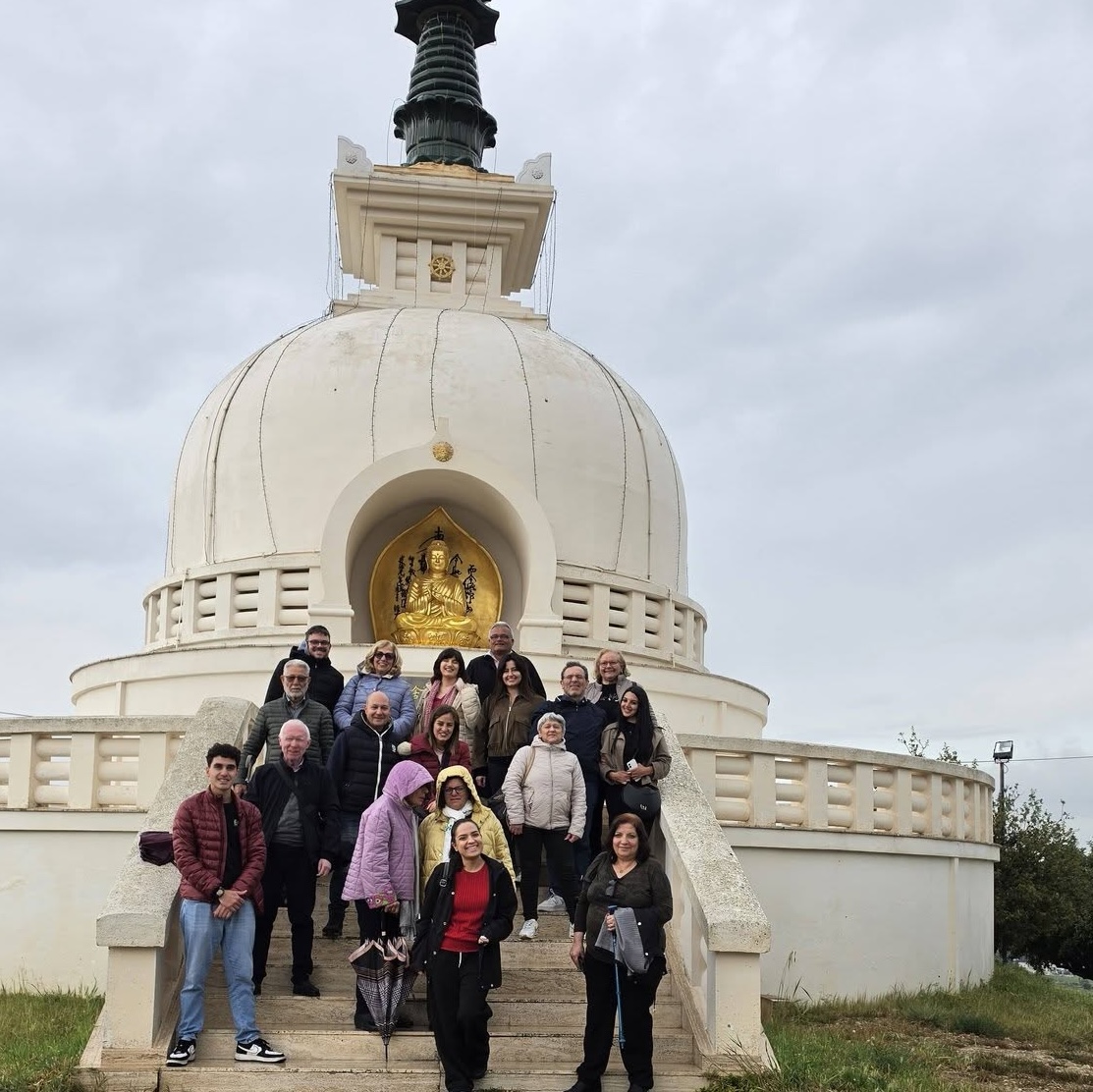 Un cammino di pace e cultura a Comiso: l’Uici Ragusa in visita alla Pagoda della Pace
