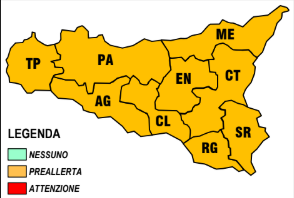 Rischio incendi, preallerta anche nella provincia di Ragusa
