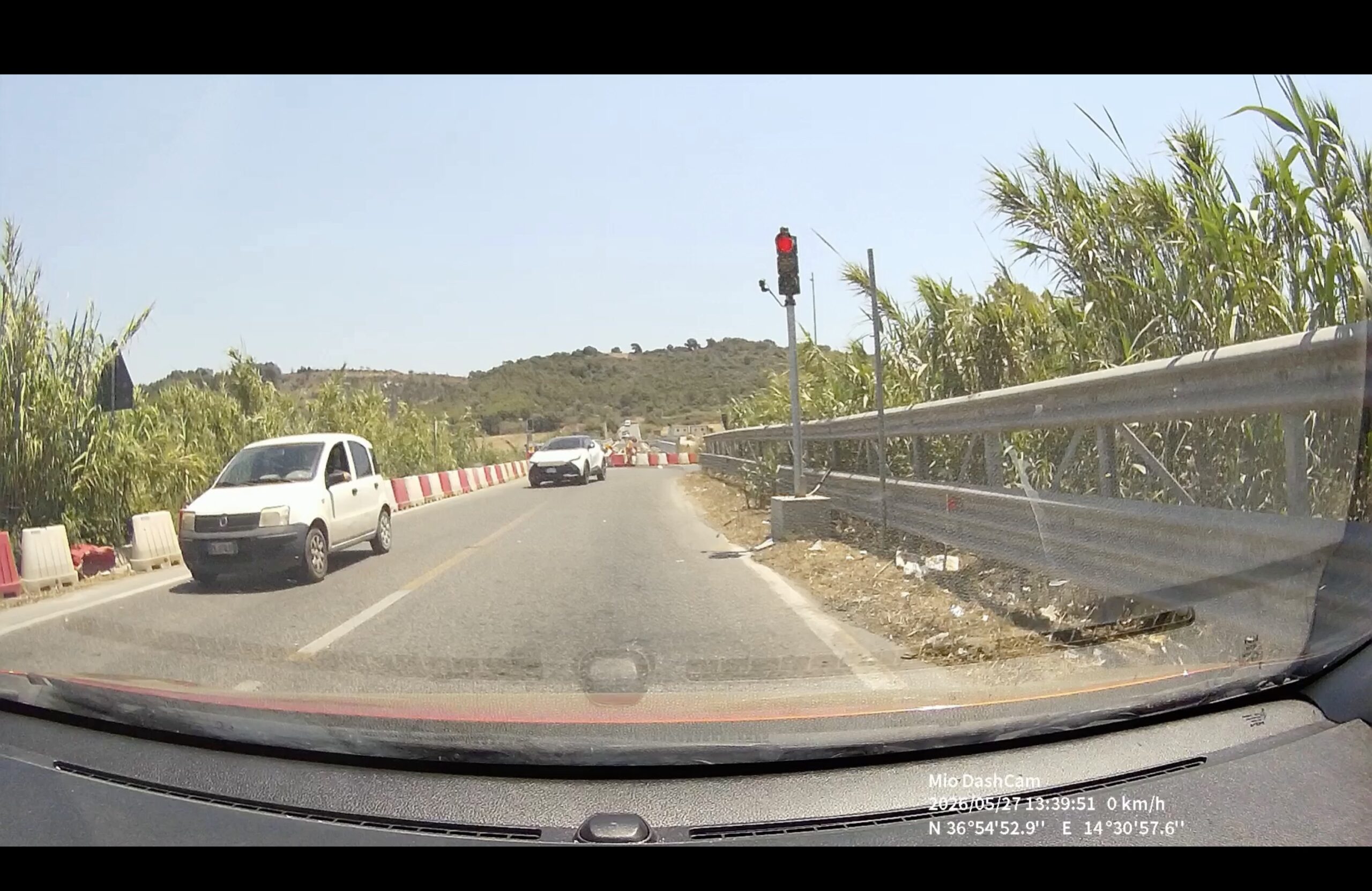 Grave situazione sul cantiere della SP18 si passa anche con il rosso (VIDEO)