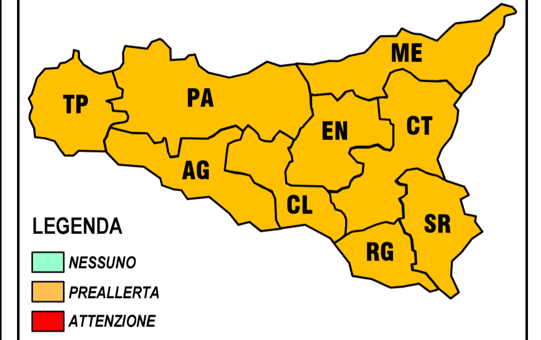 Protezione civile, rischio incendi: Ragusa in preallerta
