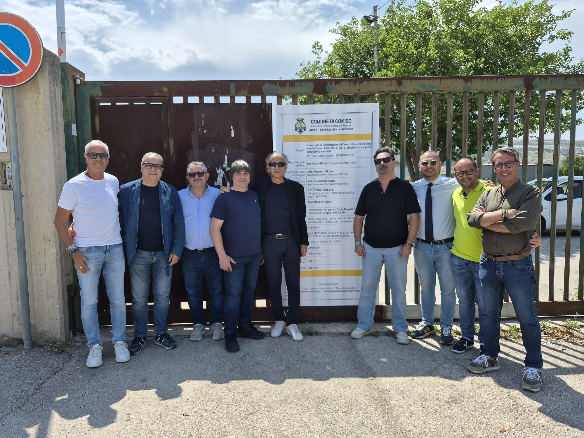 Comiso, consegnati i lavori per la realizzazione della nuova area mercatale