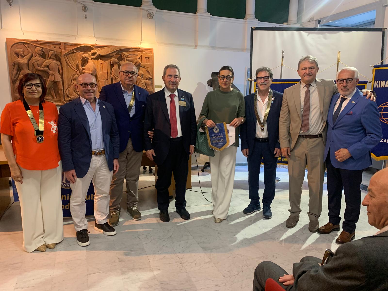 Modica, il Kiwanis Club cittadino ufficializza il gemellaggio con il club di Zafferana Etnea