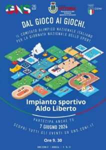 Domani a Vittoria la XXII giornata nazionale dello sport