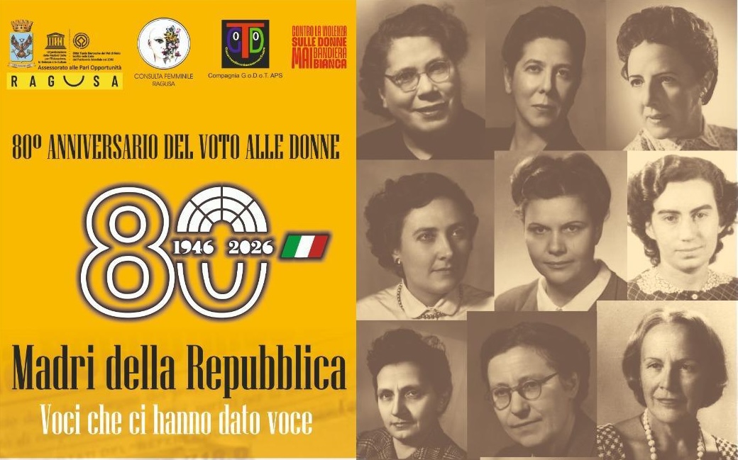 Ragusa celebra le Madri Costituenti: una giornata per gli 80 anni del voto alle donne